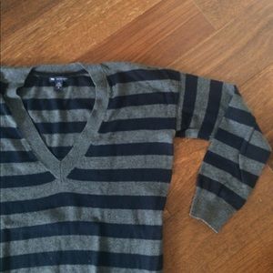 Gap Striped Long Sleeve Sweater